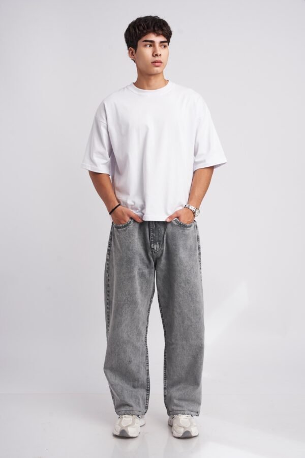 PACK 1 | BAGGY JEAN PLOMO + POLO BÁSICO