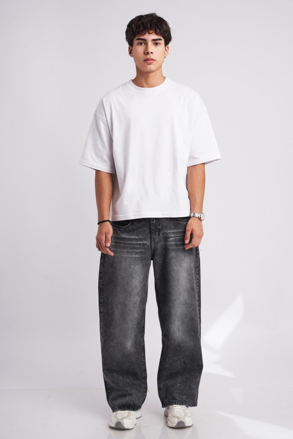 PACK | BAGGY JEAN PLOMO + POLO BÁSICO - Imagen 3