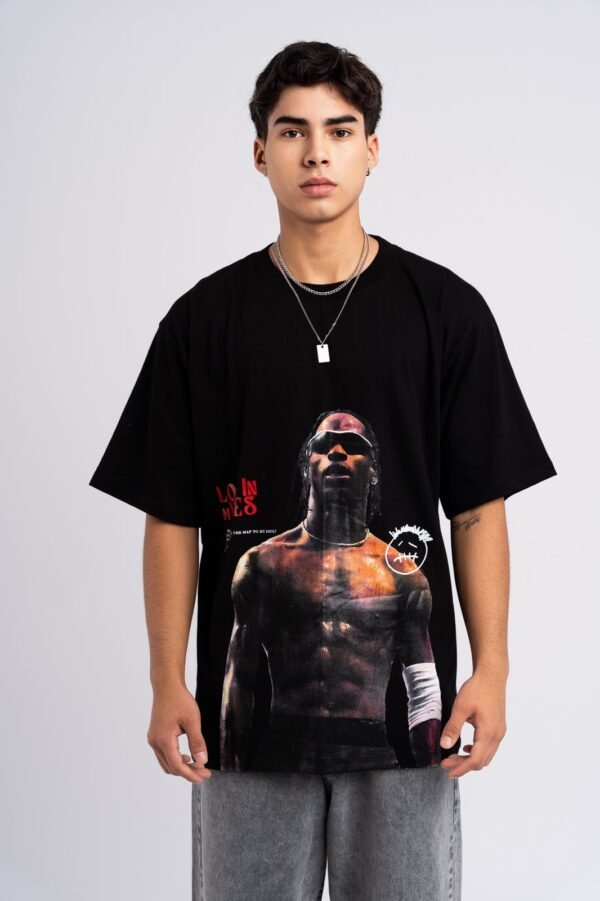 PACK 2 | BAGGY JEAN PLOMO + POLO OVERSIZE CON DISEÑO - Imagen 5