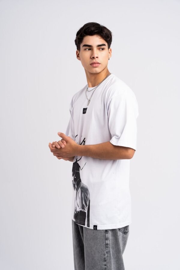 PACK 2 | BAGGY JEAN PLOMO + POLO OVERSIZE CON DISEÑO - Imagen 2