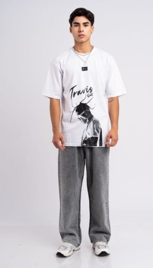 PACK 2 | BAGGY JEAN PLOMO + POLO OVERSIZE CON DISEÑO