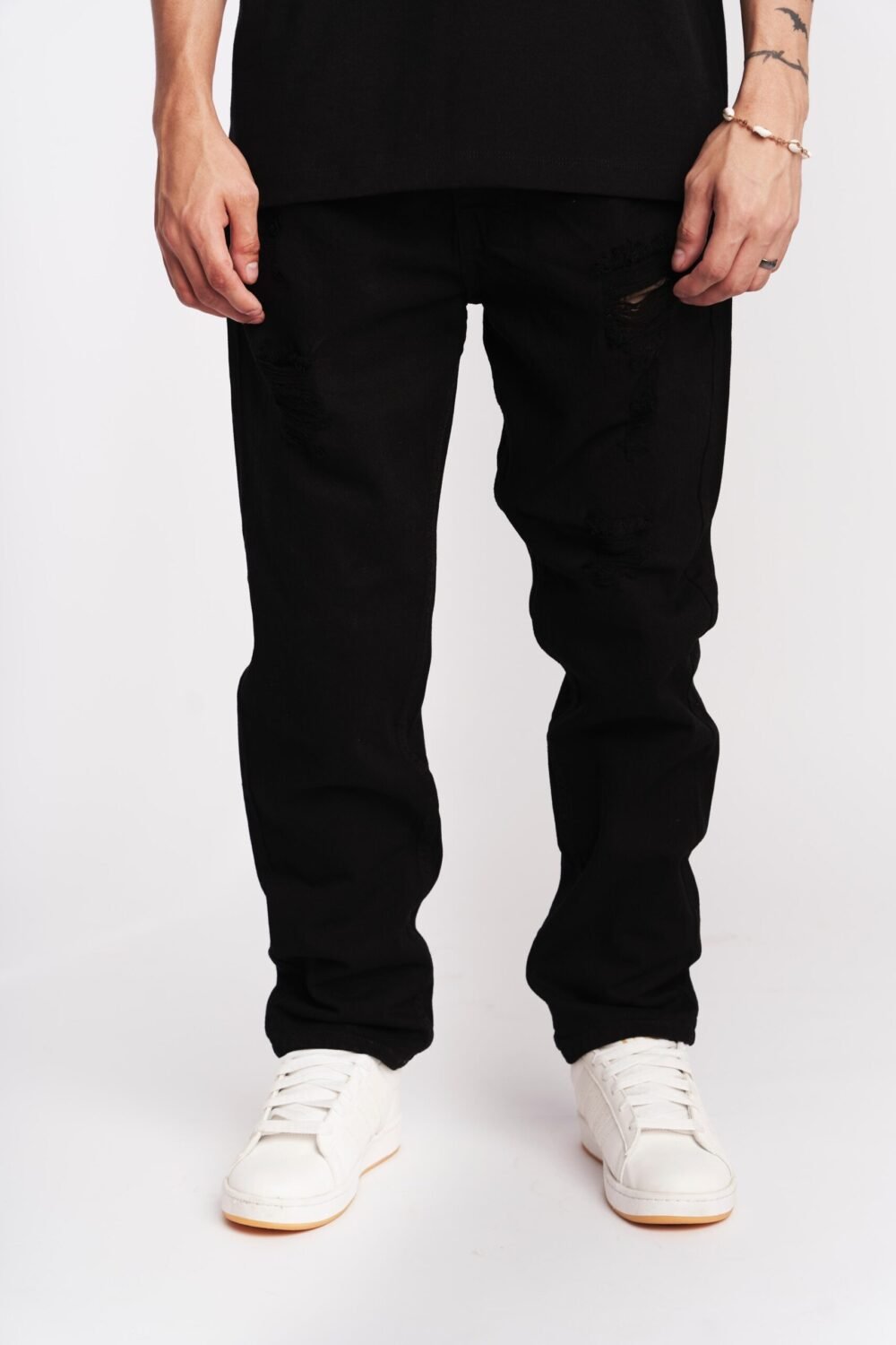 PANTALÓN CARROT FIT RASGADO - Imagen 2