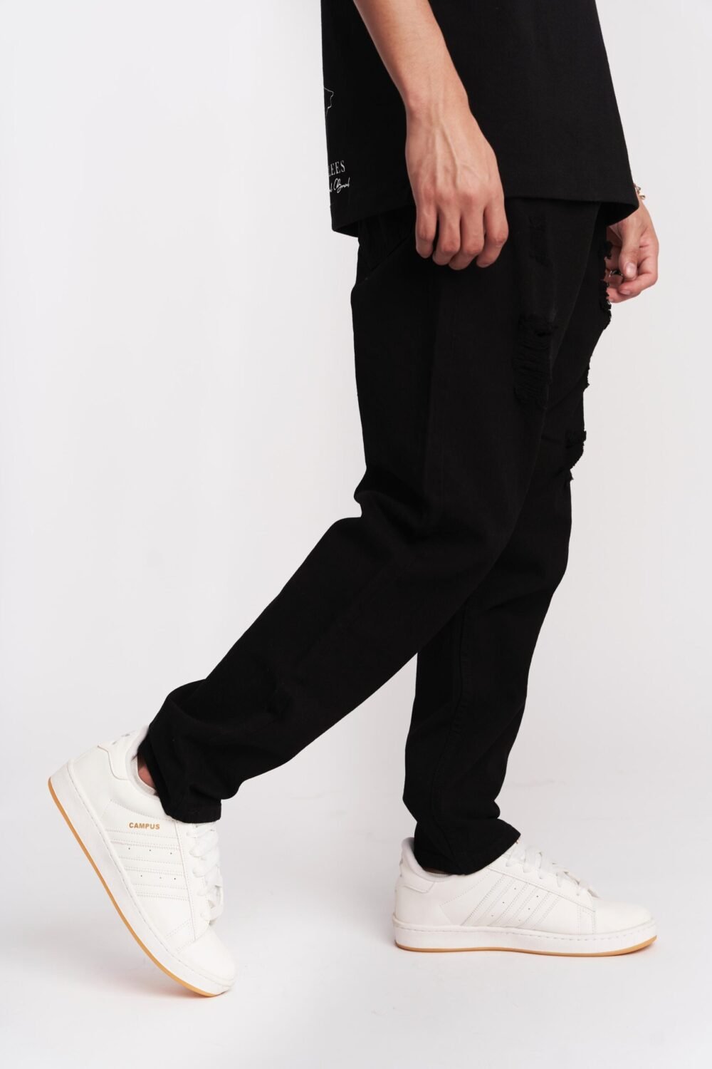 PANTALÓN CARROT FIT RASGADO - Imagen 3