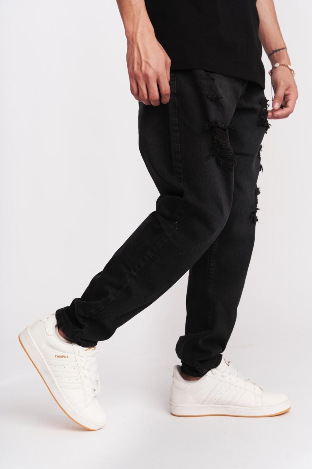 PANTALÓN CARROT FIT RASGADO - Imagen 2