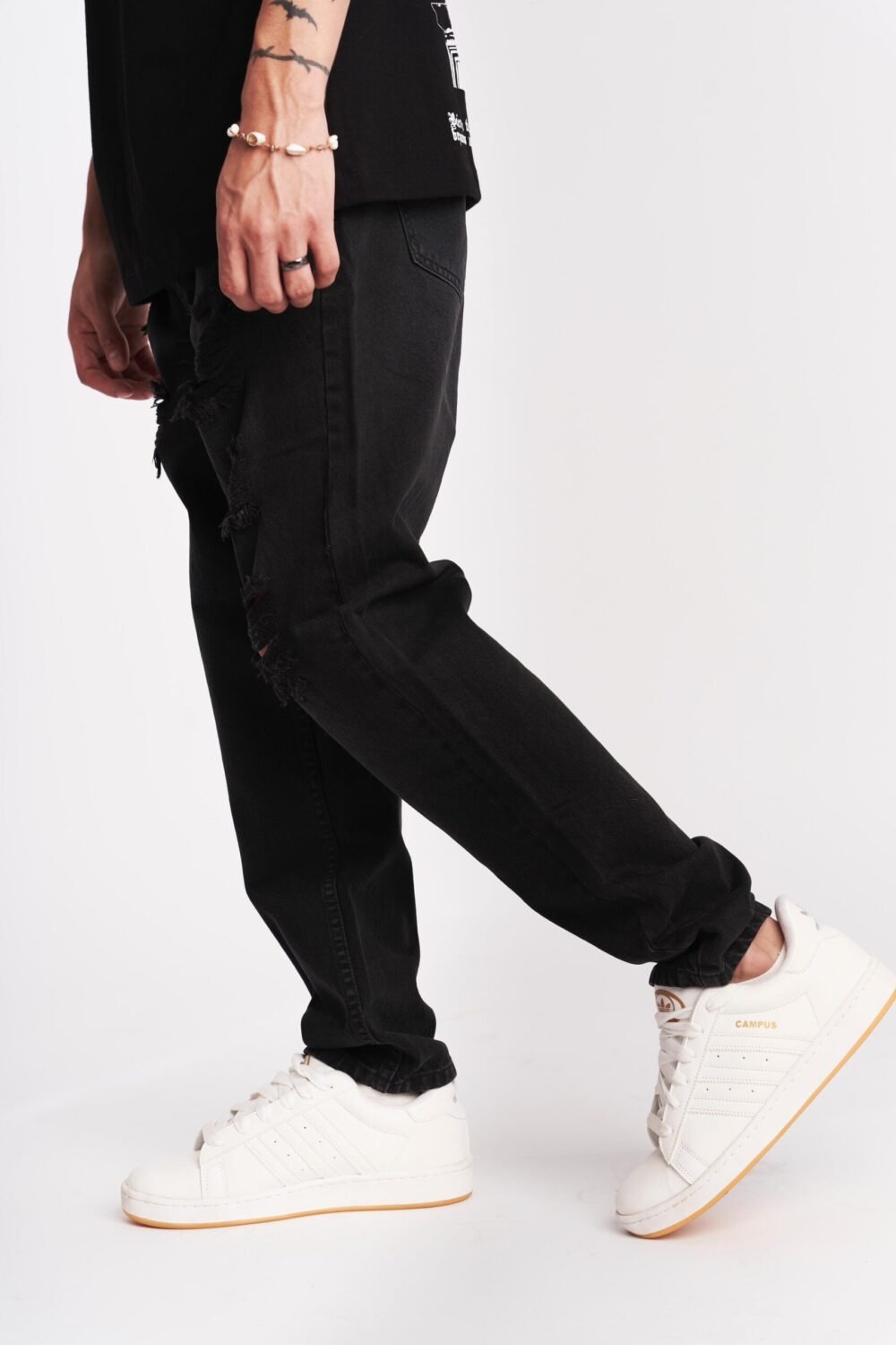 PANTALÓN CARROT FIT RASGADO - Imagen 4