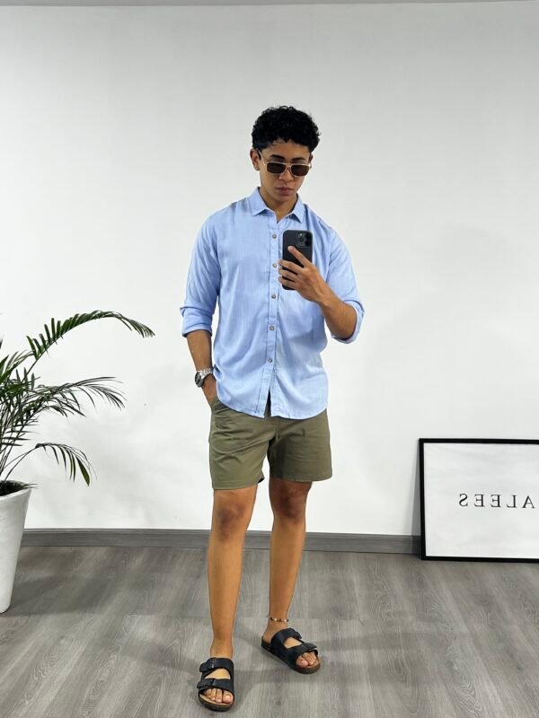 CAMISA LINO + SHORT DRILL
