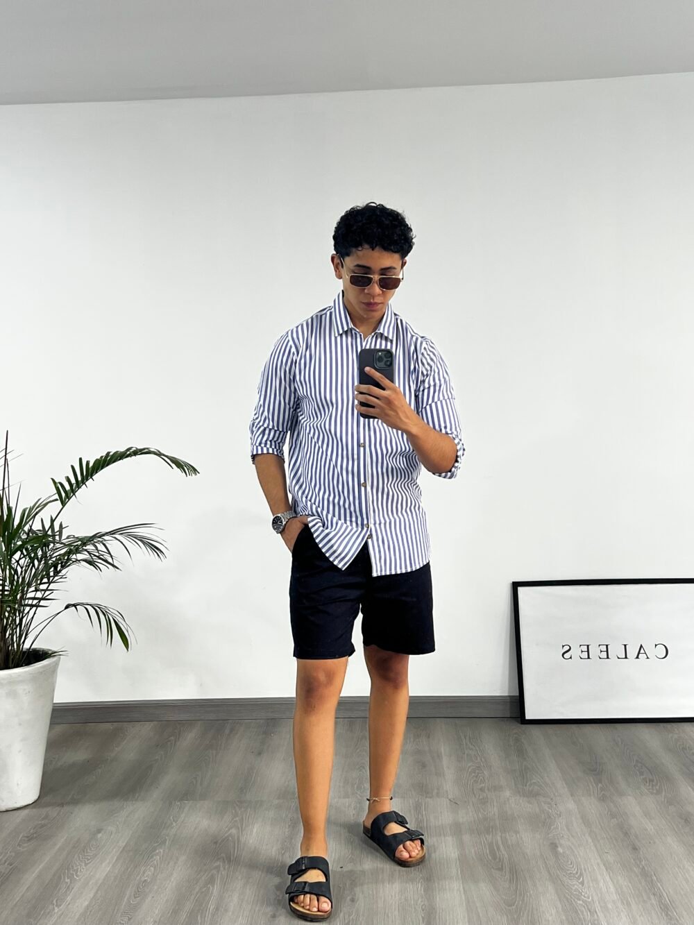 CAMISA A RAYAS  + SHORT DRILL - Imagen 3